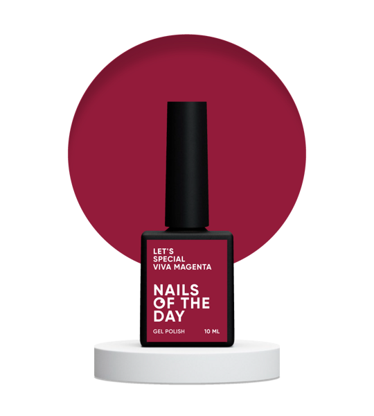 Nailsoftheday Let's special viva magenta